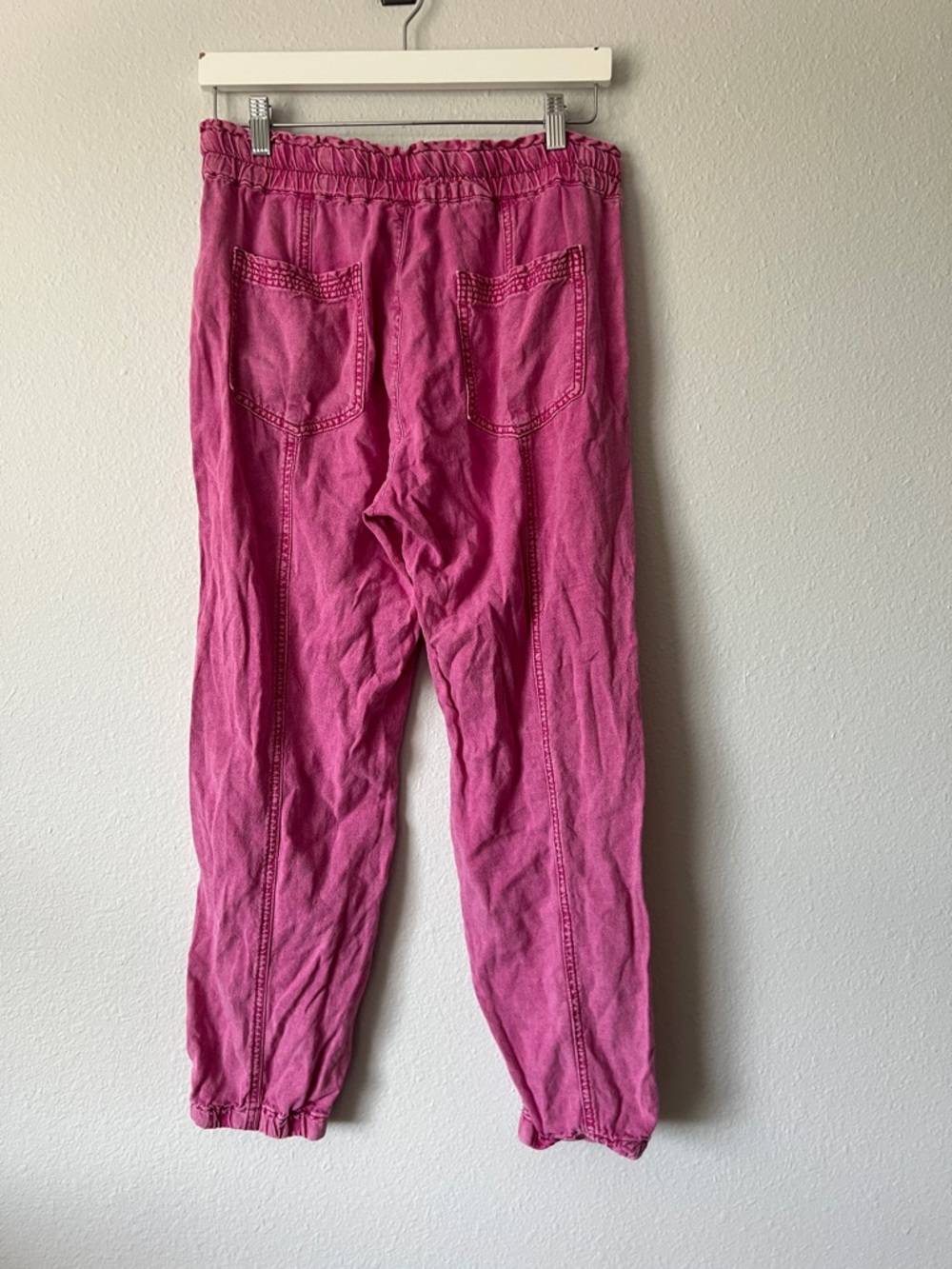 Anthropologie Rhys Utility Linen Blend Jogger Pants - Picture 4 of 4